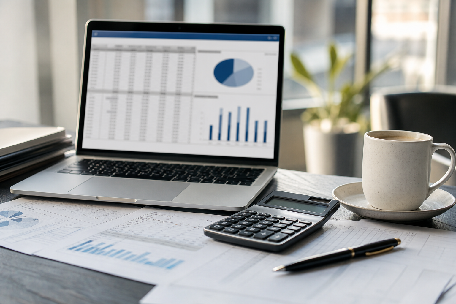 Prévisions financières et calculatrice pour business plan