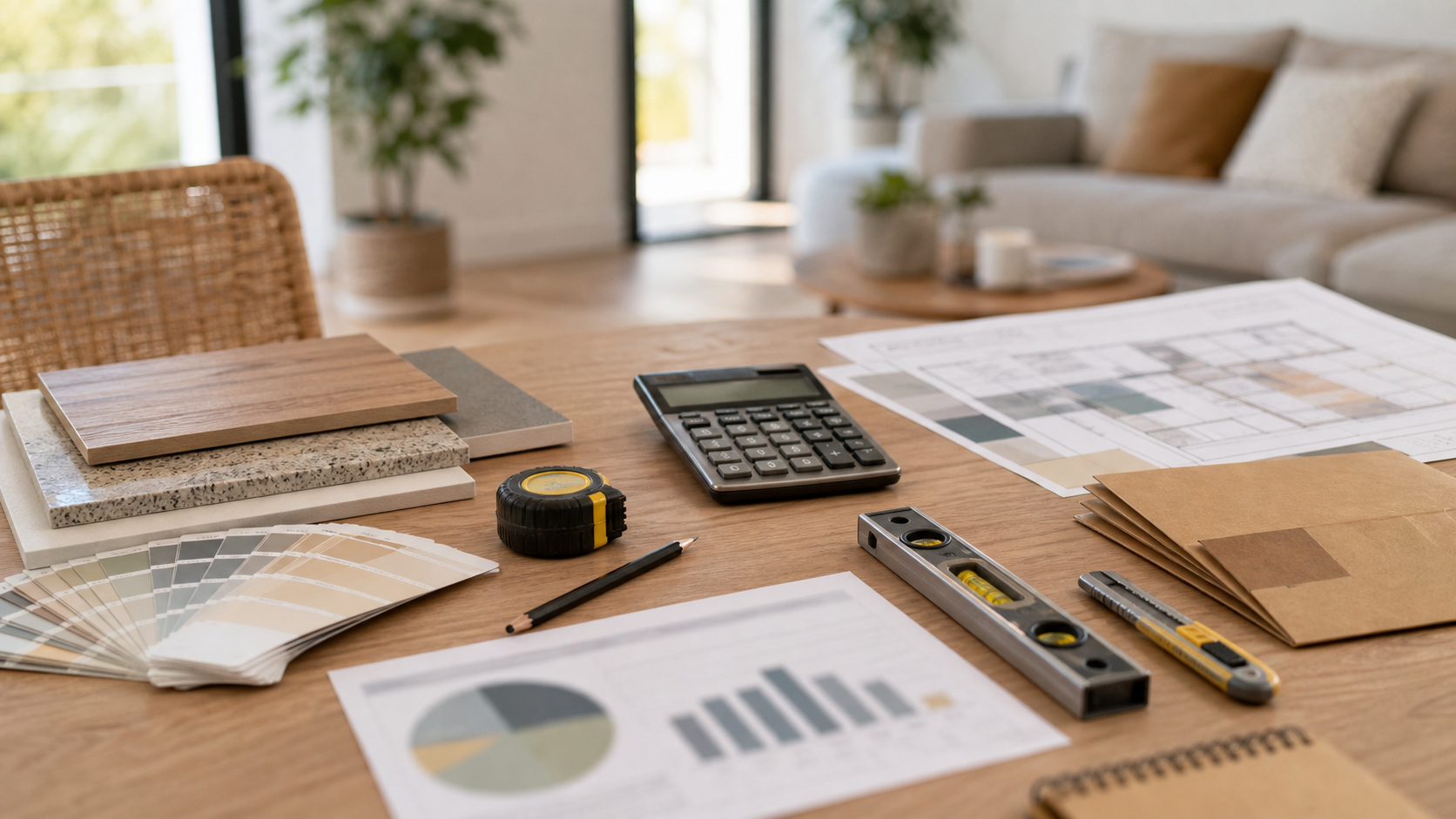 Préparation de travaux avec devis et budget maîtrisé