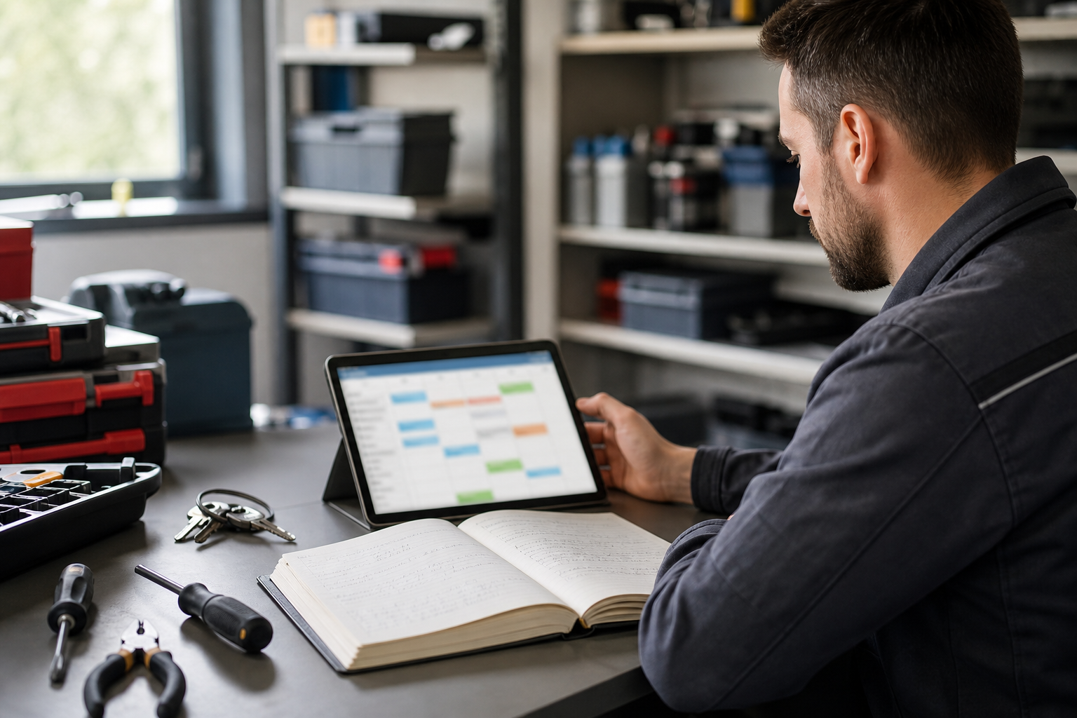 Logiciel de gestion d’intervention sur tablette de technicien