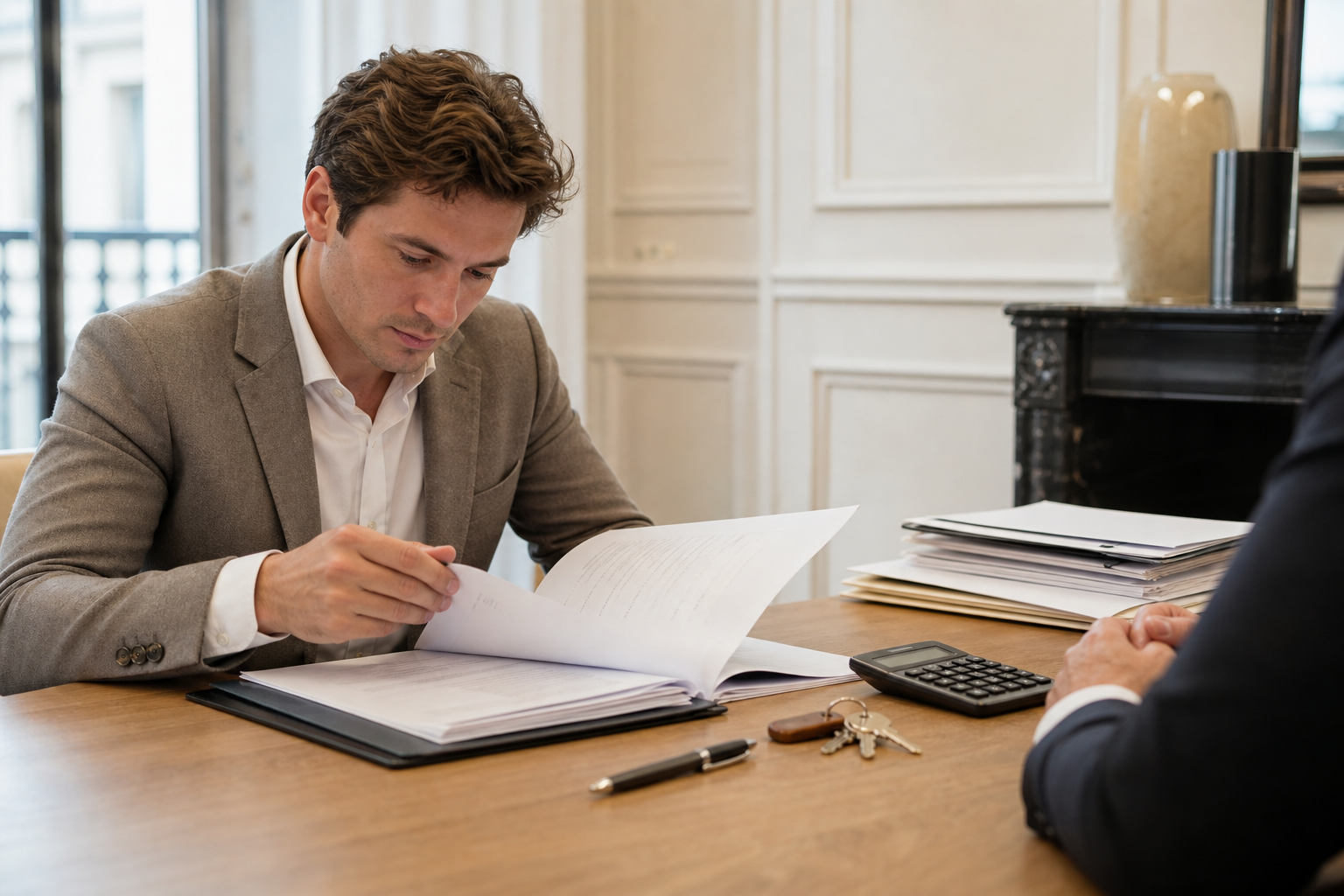 Dossier immobilier relu avant signature du compromis de vente