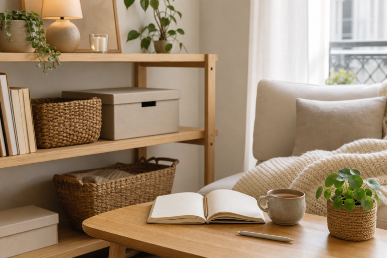 Rangement maison petit budget : gagner de la place sans tout racheter — couverture