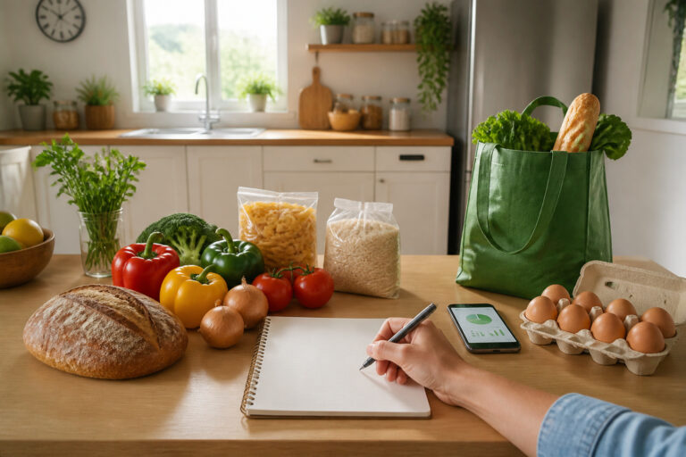 Planification de repas budget et fraicheur