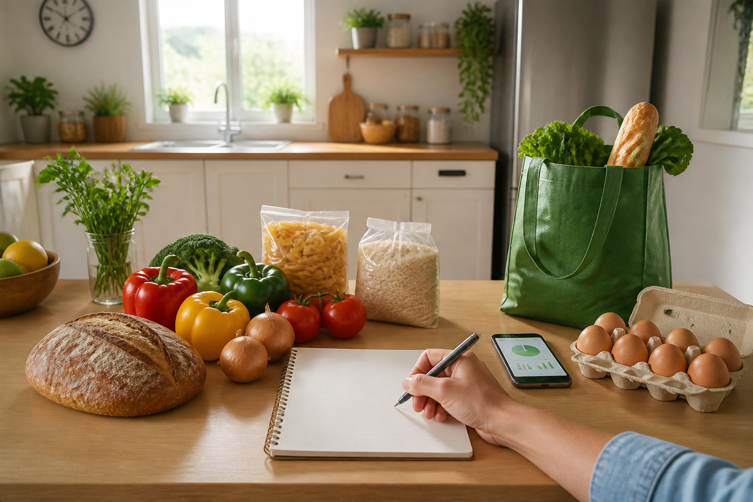 Planification de repas budget et fraicheur
