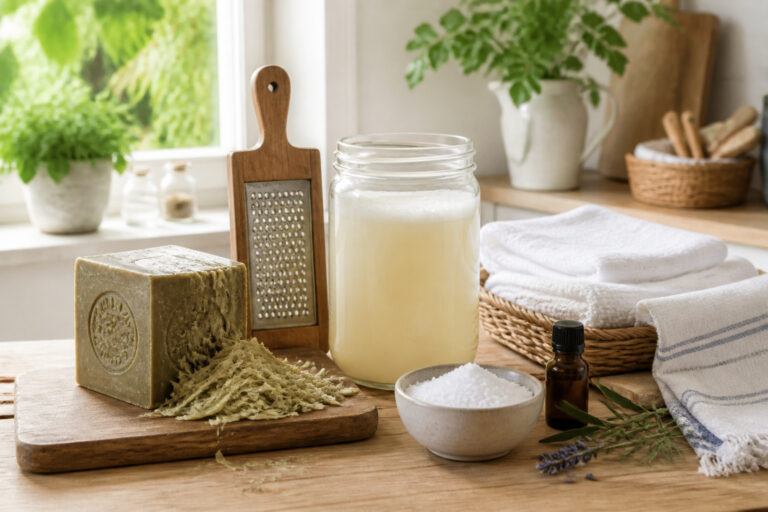 Lessive maison au savon de marseille