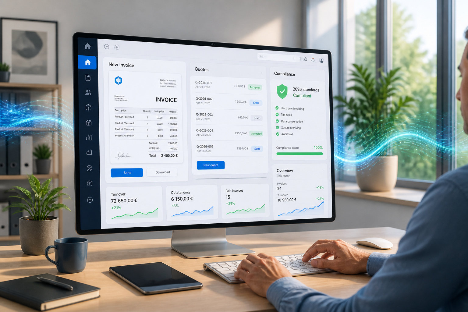 Logiciel de facturation moderne et efficace